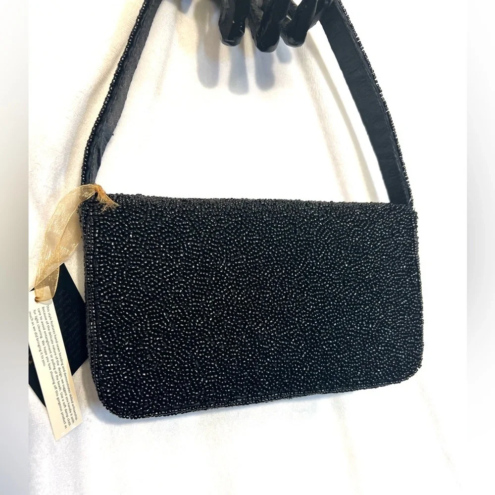 🍸🍸MADE IN INDIA STUNNING VIRAL HANDCRAFTED BEADED MARTINI BAG🍸🍸NWT